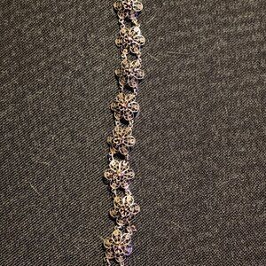 Vintage flowers bracelet